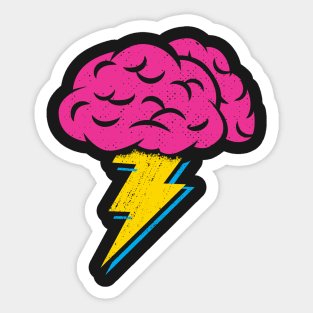 Brain Storm Sticker